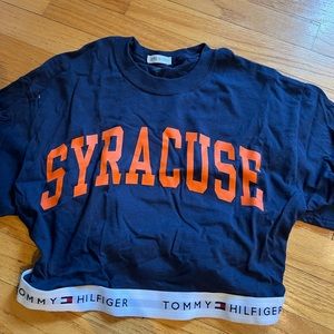 Syracuse Tommy Hilfiger crop top never worn size small #syracuse #tailgate
